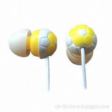 Mini ear-buds colorful earphone for mp3, mp4